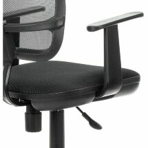 Кресло BRABIX &quot;Drive MG-350&quot;, с подлокотниками, сетка, черное, 532082