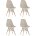 Стул Eames Style DSW бежевый x4 