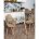 Стул Eames Style DSW бежевый x4 