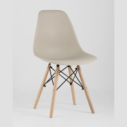 Стул Eames Style DSW бежевый x4 