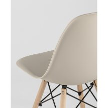 Стул Eames Style DSW бежевый x4