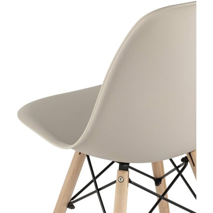 Стул Eames Style DSW бежевый x4 