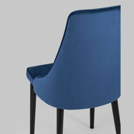 Стул Stool Group Ларго велюр синий 