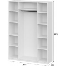 Шкаф Даиго 1600 меланж