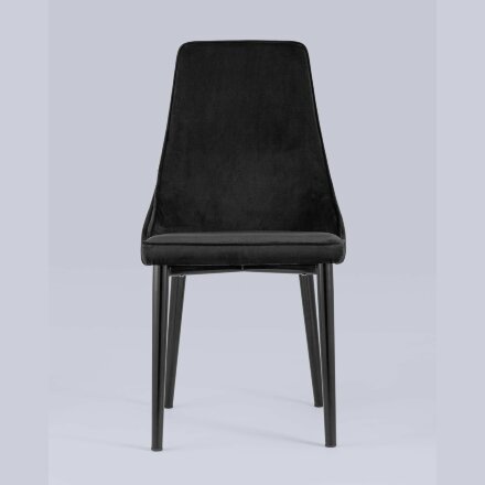 Стул Stool Group Ларго велюр черный 