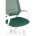 Кресло офисное TopChairs ST-BASIC-W зеленый крестовина пластик белый 