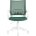 Кресло офисное TopChairs ST-BASIC-W зеленый крестовина пластик белый 