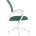 Кресло офисное TopChairs ST-BASIC-W зеленый крестовина пластик белый 
