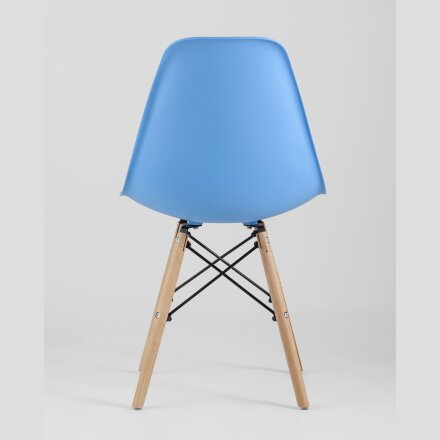 Стул Eames Style DSW голубой x4 