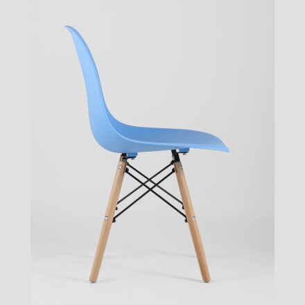 Стул Eames Style DSW голубой x4 