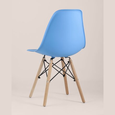 Стул Eames Style DSW голубой x4 