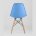Стул Eames Style DSW голубой x4 