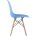 Стул Eames Style DSW голубой x4 