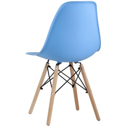 Стул Eames Style DSW голубой x4 