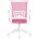 Кресло офисное TopChairs ST-BASIC-W розовый крестовина пластик белый 