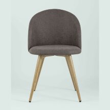 Стул Stool Group обеденный Лион коричневый шенилл
