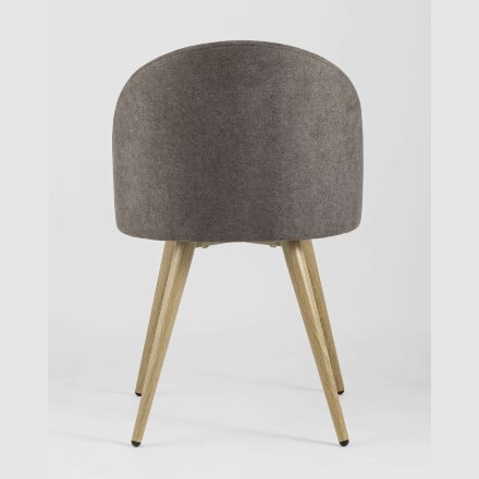 Стул Stool Group обеденный Лион коричневый шенилл 