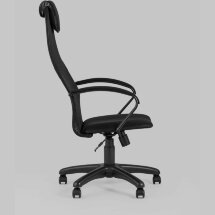 Компьютерное кресло Stool Group офисное Сеймур сетка черный крестовина пластик